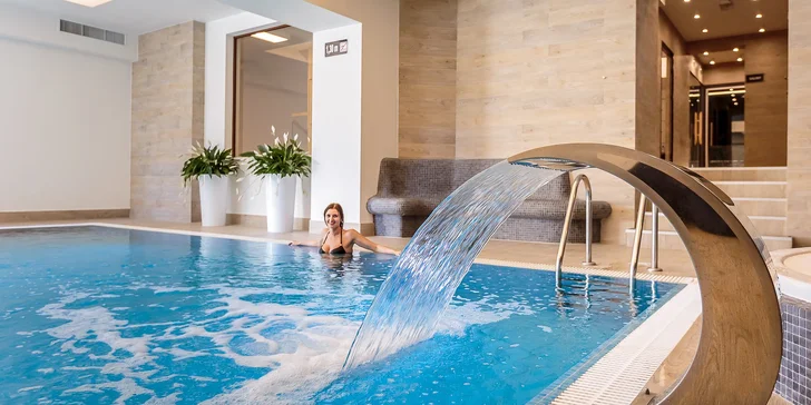To vše vás čeká v hotelu Czarny Kamień Resort & Spa. Do wellness máte neomezený vstup. 