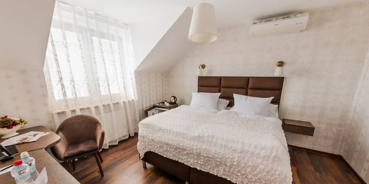 Nachystají vám tu pokoj Deluxe, který vás nadchne svým moderním vzhledem. 