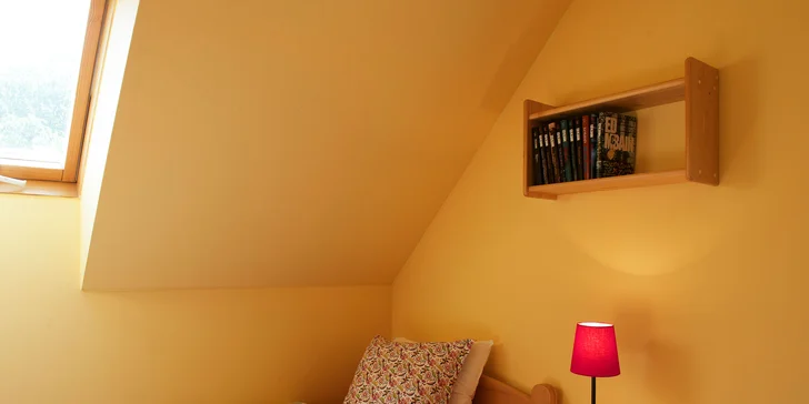 Moderní chata ve Stříbrné Skalici kousek od řeky Sázavy až pro 6 osob