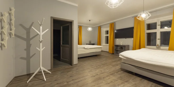 Jeseníky: hotel ve skandinávském stylu, snídaně a elektrokoloběžky zdarma