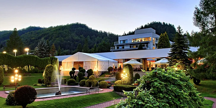 Pobyt v Sadeckých Beskydech: horský hotel s wellness, sportovišti a polopenzí