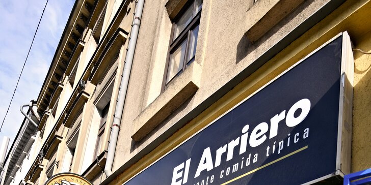 Otevřený voucher na 500–1000 Kč do latinské restaurace Ell Arriero