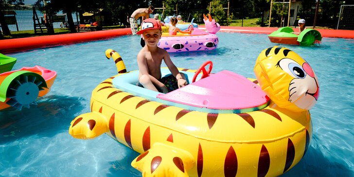 Letní Liptov: pobyt v kempu, atrakce pro děti a spousta vodních sportů
