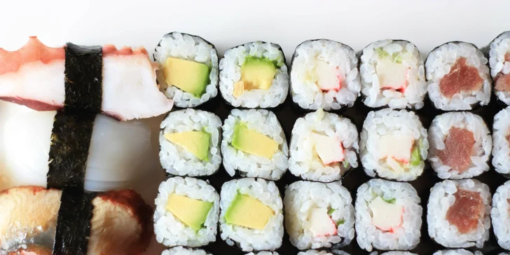 Milujeme sushi: veganský set i rolky se sépií či úhořem v restauraci Sushikko