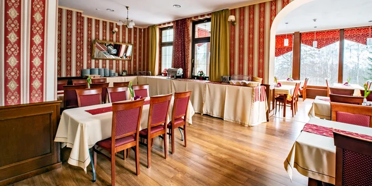 Wellness pobyt v polských Krkonoších: relax i lyžování, polopenze a sleva na spa procedury