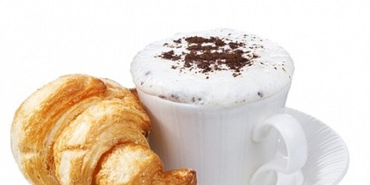 49 Kč za 2x káva a 2x croissant v kavárně CHOCO-CHOCO v hodnotě 144 Kč