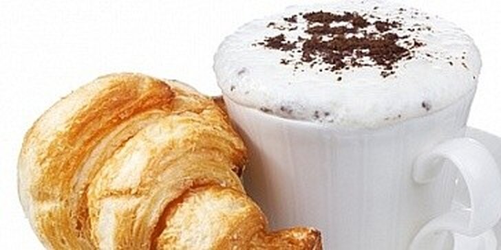 49 Kč za 2x káva a 2x croissant v kavárně CHOCO-CHOCO v hodnotě 144 Kč