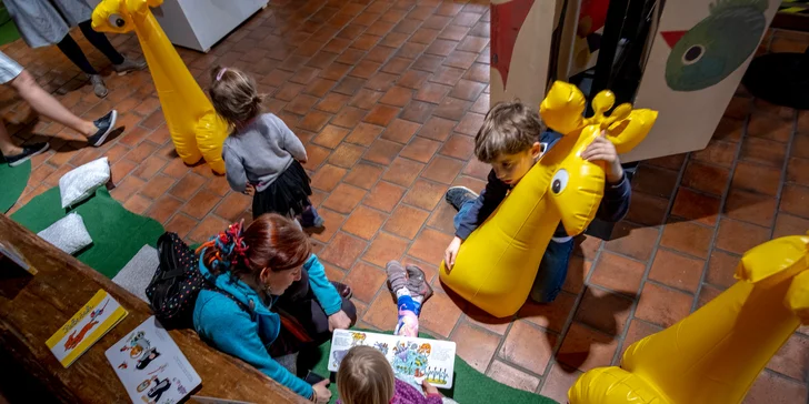 Vstupenka na interaktivní výstavu pro děti Leporelo v Malostranské besedě