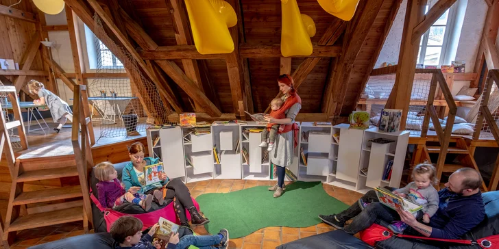 Vstupenka na interaktivní výstavu pro děti Leporelo v Malostranské besedě