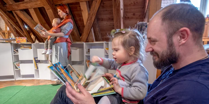 Vstupenka na interaktivní výstavu pro děti Leporelo v Malostranské besedě