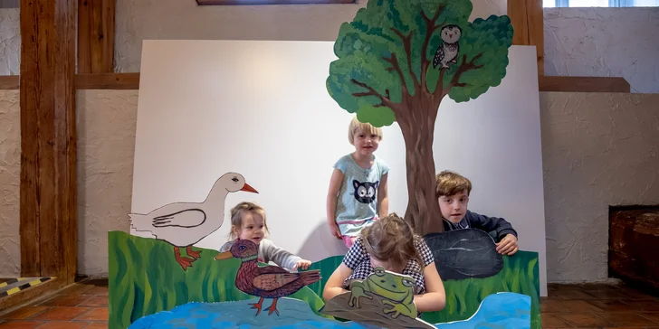 Vstupenka na interaktivní výstavu pro děti Leporelo v Malostranské besedě