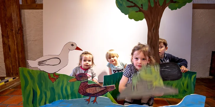 Vstupenka na interaktivní výstavu pro děti Leporelo v Malostranské besedě