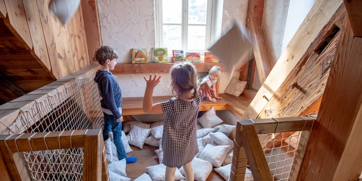 Vstupenka na interaktivní výstavu pro děti Leporelo v Malostranské besedě