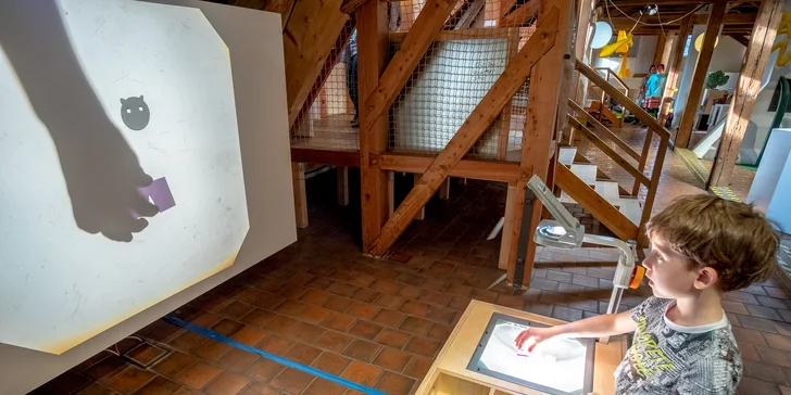 Vstupenka na interaktivní výstavu pro děti Leporelo v Malostranské besedě