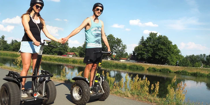 Zapůjčení Segwaye do přírody Bohdanečska na 30–120 min. pro děti i dospělé