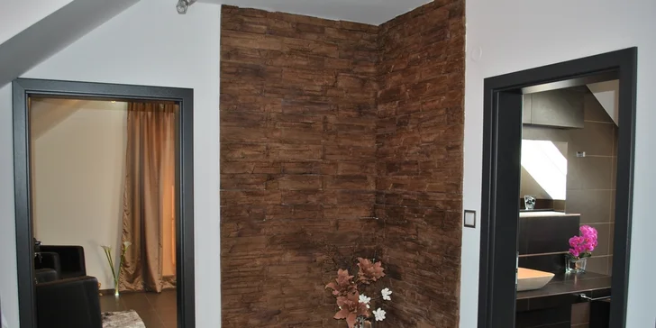 Pobyt se snídaní v moderním apartmánu a možnost jízdy v luxusním voze