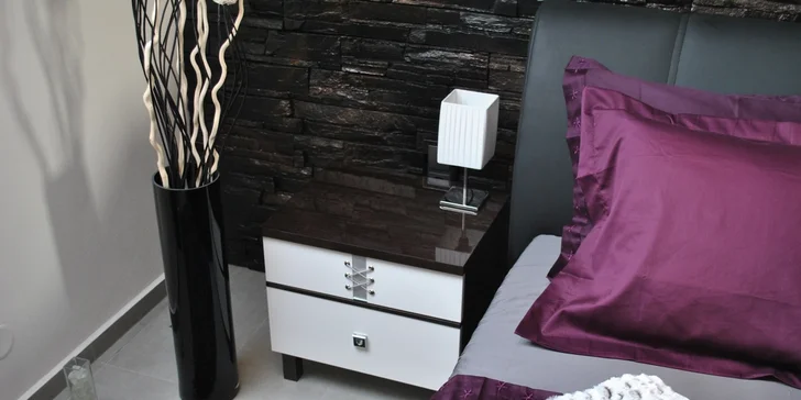 Pobyt se snídaní v moderním apartmánu a možnost jízdy v luxusním voze