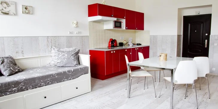Apartmány se snídaní a sektem pro dva: pár minut od Václavského náměstí