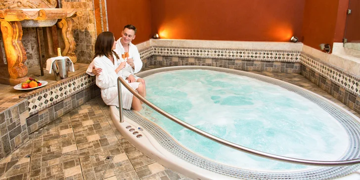 Relaxace v centru Prahy: wellness balíčky s občerstvením pro 2 osoby
