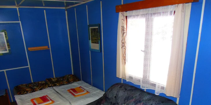 Pobyt v kempu u Lipna pro dva: polopenze, koupání a výlety