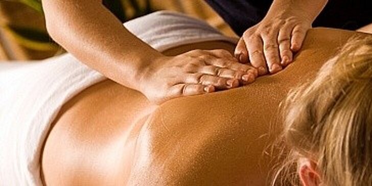 2hodinová relaxační masáž celého těla v salonu Magnolia