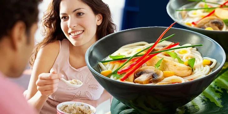 249 Kč za cokoli z jídelního lístku oblíbeného asijského baru NOODLE.CZ v hodnotě 500 Kč! Autentické thajské pokrmy, nové chutě a sleva 50 %.