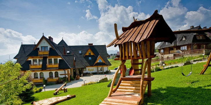 Relax v polských Tatrách pro dva i rodinu: polopenze, neomezené spa a výlety
