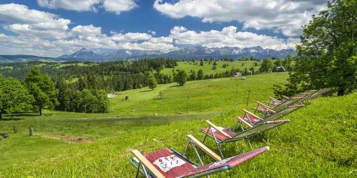 Relax v polských Tatrách pro dva i rodinu: polopenze, neomezené spa a výlety
