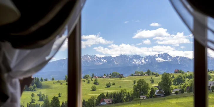 Relax v polských Tatrách pro dva i rodinu: polopenze, neomezené spa a výlety