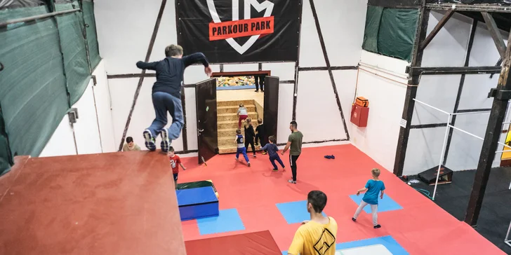 Vyzkoušej si, jaké to je být ninjou: vstup do Parkour Parku i hodina s trenérem