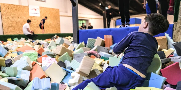 Vyzkoušej si, jaké to je být ninjou: vstup do Parkour Parku i hodina s trenérem