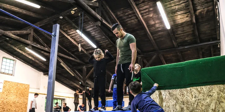 Vyzkoušej si, jaké to je být ninjou: vstup do Parkour Parku i hodina s trenérem