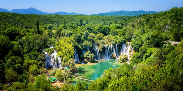 Autobusem do Chorvatska: Plitvická jezera, NP Krka, město Šibenik i relax u moře, 2 noci