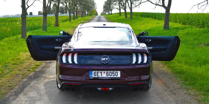 Ford Mustang 5.0 GT 2019: 20–60 min. jízdy nebo zapůjčení na 8 hod. i víkend