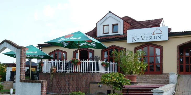 Voucher v hodnotě 400 nebo 800 Kč na cokoli z menu v restauraci Na Výsluní