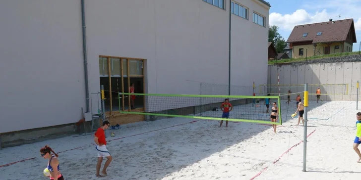 Pronájem kurtu na beach volejbal v Liberci až na 3 hodiny