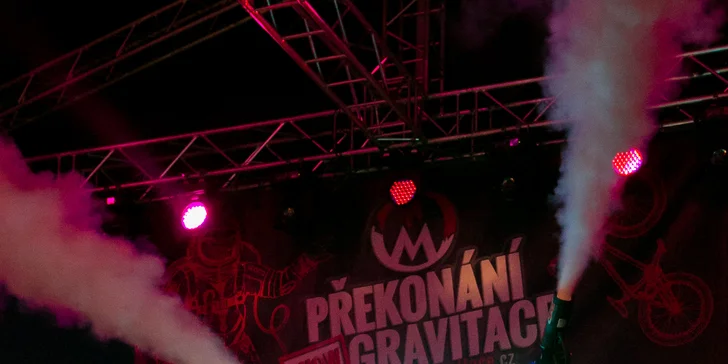 Celodenní vstupenka na sportovně-hudební show OCB Překonání Gravitace