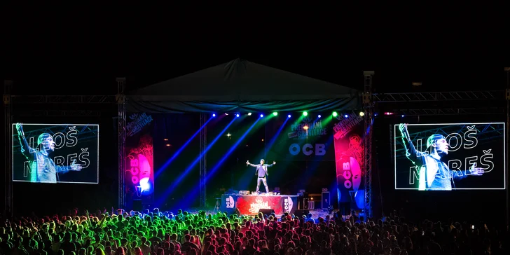 Celodenní vstupenka na sportovně-hudební show OCB Překonání Gravitace