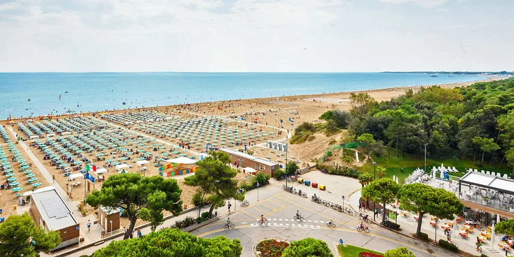 Italské Lignano: týden v kempu vč. polopenze a koupání v moři i bazénech