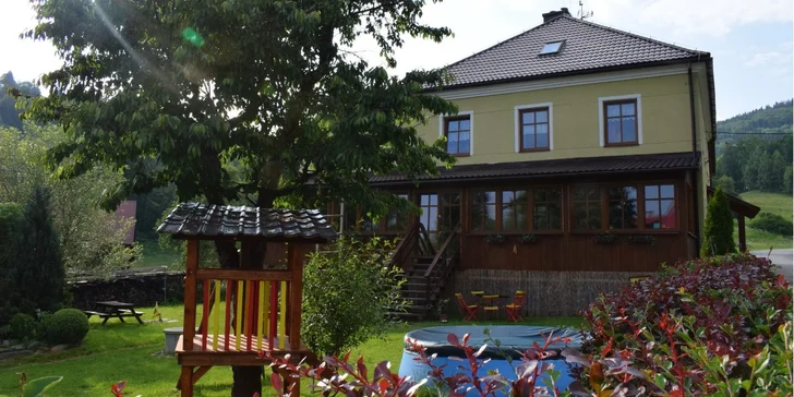 Pohoda jako u babičky: Odpočinkový pobyt v Jeseníkách se snídaní pro dva
