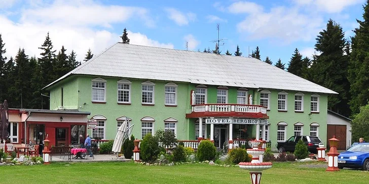 Pobyt nedaleko Božího Daru v hotelu s polopenzí a spoustou výletů