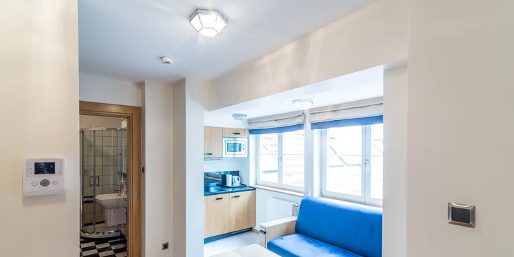 Pokoj kategorie Suite je elegantní a moderní. 
