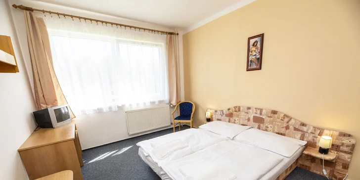Pobyt ve Františkových Lázních: polopenze a infrasauna