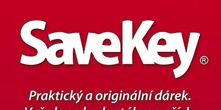 Unikátní přívěsek SaveKey s VAŠÍM logem, denně na očích, 365 dní v roce!