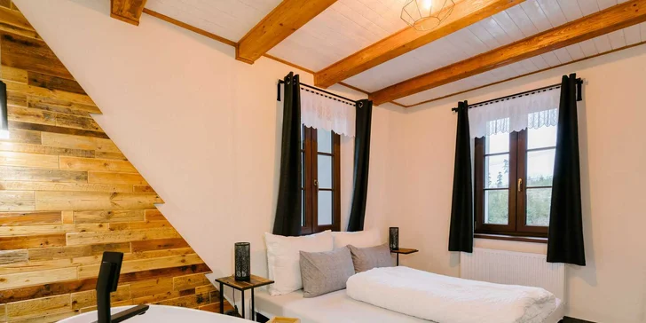 Každý z apartmánů je jedinečný (Apartmán 1).