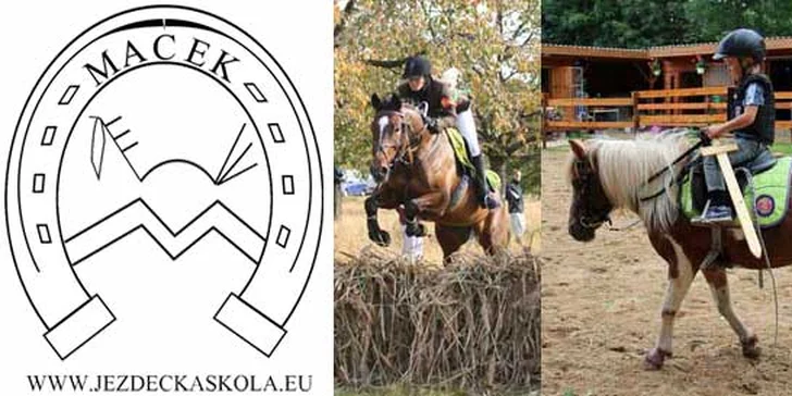Zážitková vyjížďka na koni – na jízdárně i v rozkvetlém sadu