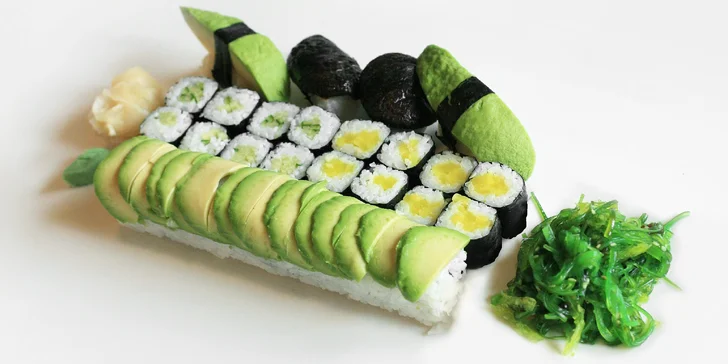 Milujeme sushi: veganský set i rolky se sépií či úhořem v restauraci Sushikko