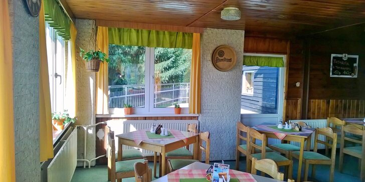 Pobyt v Krkonoších: pohodová aktivní dovolená s polopenzí, bazénem a výlety