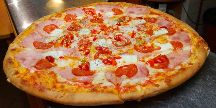 Pochutnejte si na 1 nebo 2 pizzách: výběr pro masožravce i vegetariány