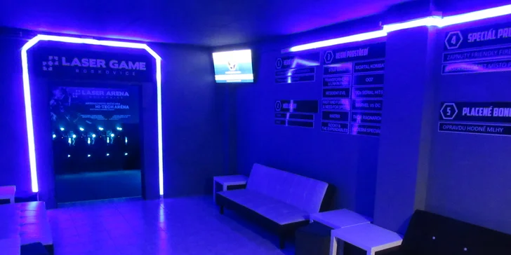 Laser Aréna Boskovice: vouchery až pro 6 os. na 1 či 2 čtvrthodinové hry